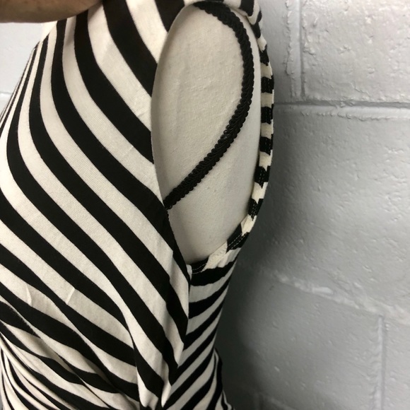 Bailey 44 Striped Faux Wrap Dress - Picture 7 of 7
